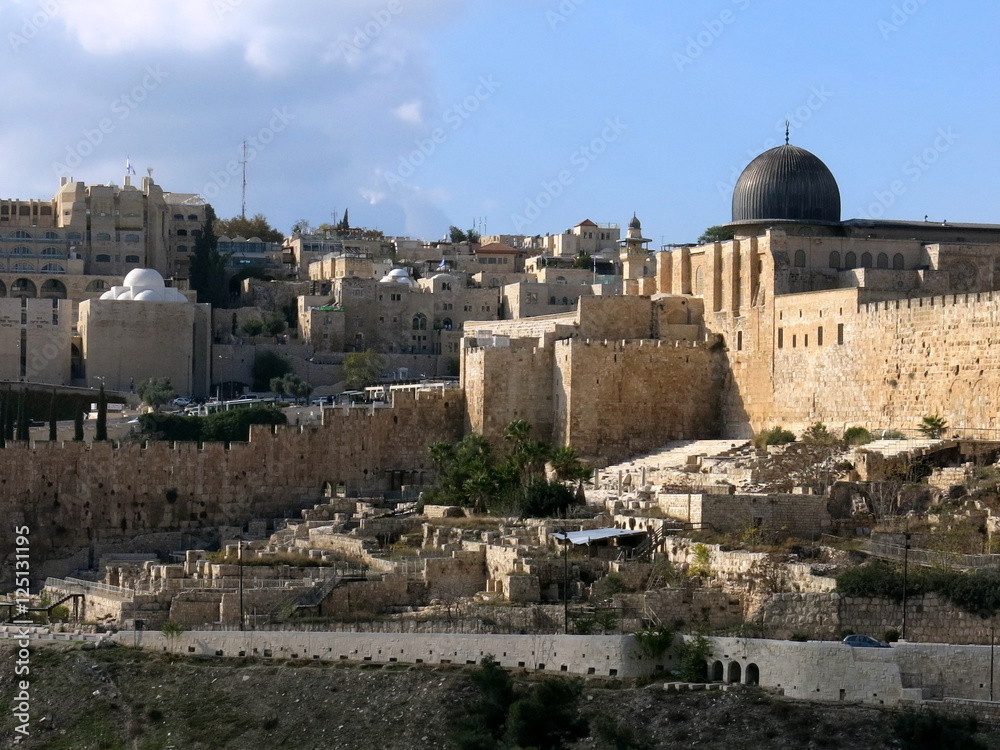 Al-Aqsa-Moschee bei Tag