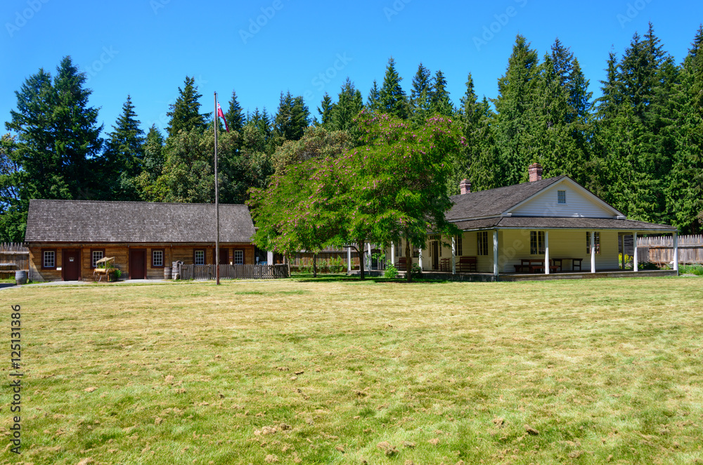 Fototapeta premium Fort Nisqually