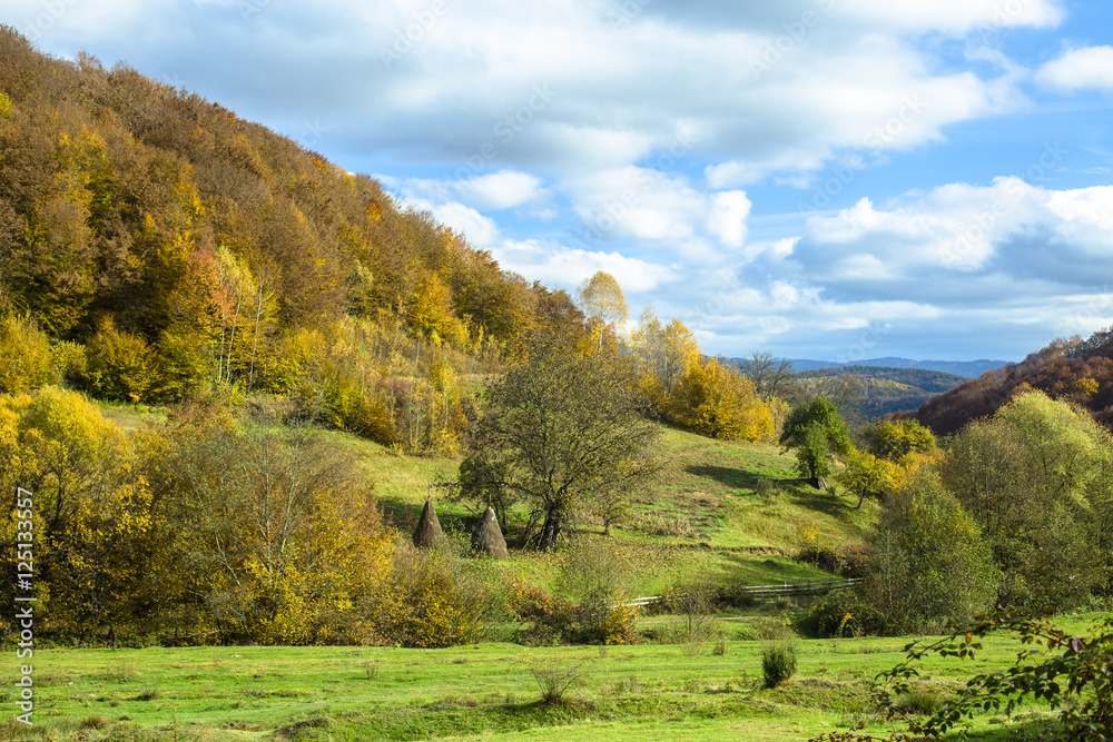 Autumn in the mountains