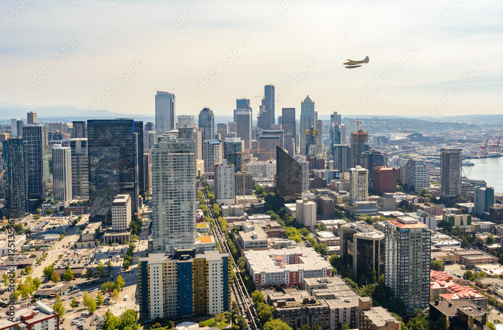 Fototapeta premium Seattle Skyline