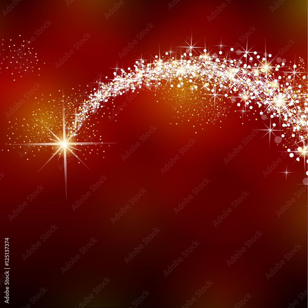 Weihnachten Sternschweif Stock-Vektorgrafik | Adobe Stock