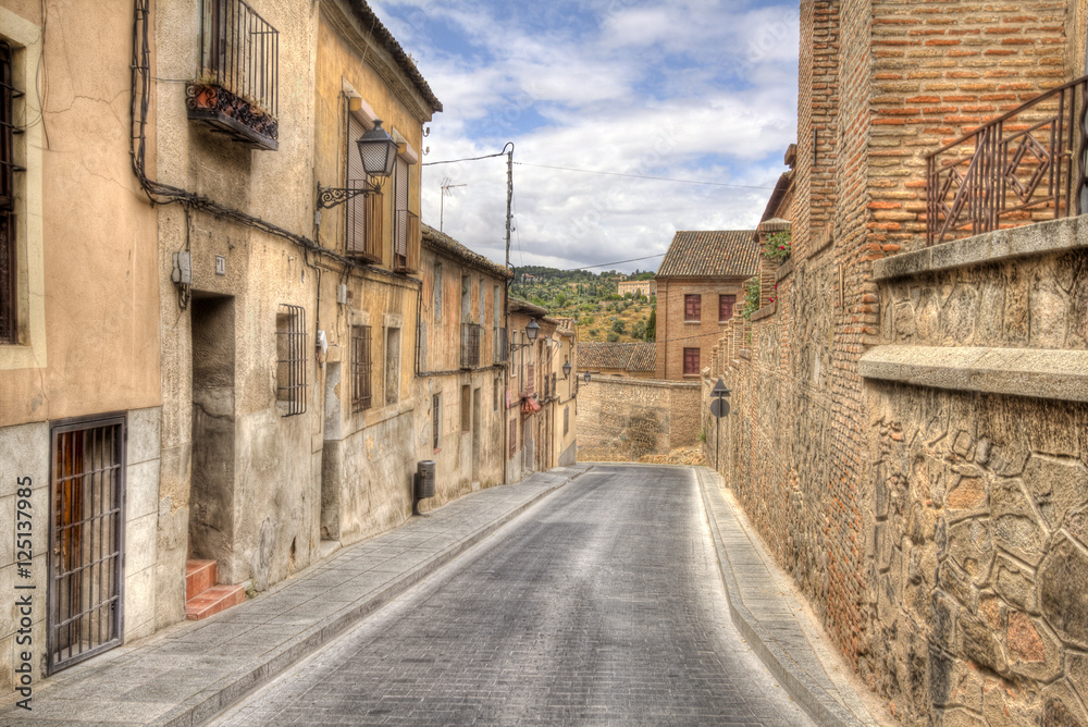 Street in Toledo, Spain