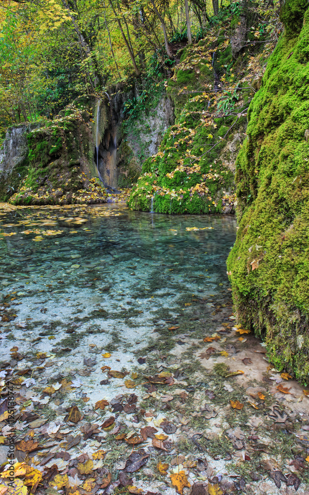 Waterfall at Gatersteiner waterfall Waterfall at Gatersteiner waterfall