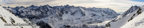 View of High Tatra Mountains