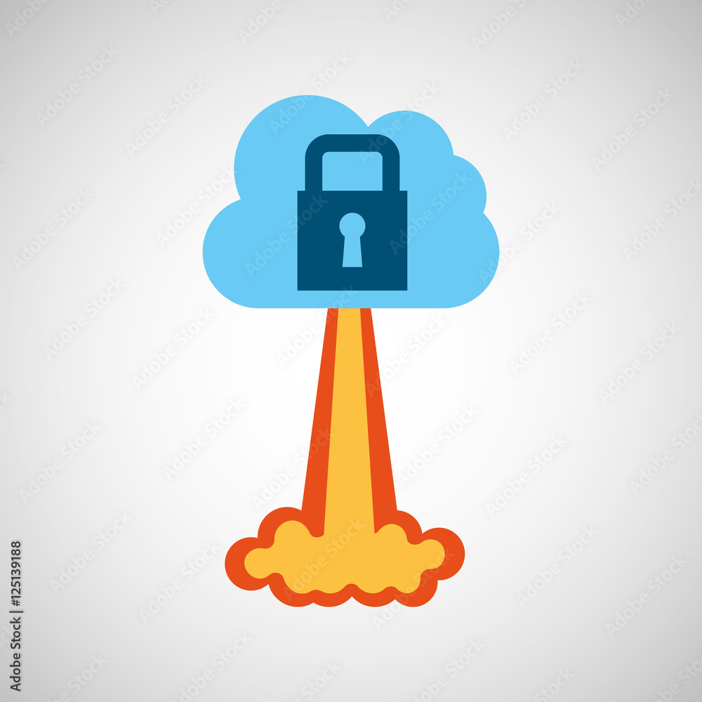 start up business cloud protection graphic isolated vector illustration eps 10 start up business cloud protection graphic isolated vector illustration eps 10