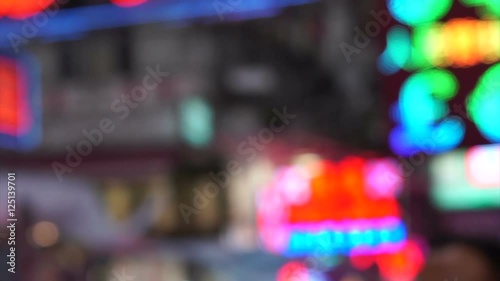 Wallpaper Mural Hong Kong illuminate neon signage, concept sleepless city of Asia Torontodigital.ca