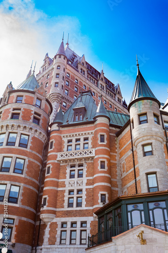 Quebec City Canada Hotel Chateau Frontenac Castle © PiLensPhoto