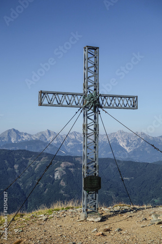 Stein am Mandl, Obersteiermark Gipfel und Aussicht im Sommer photo