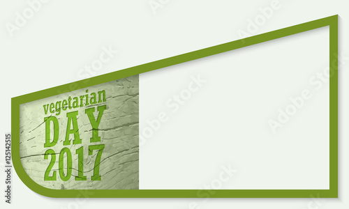 Vector frame for your text and wooden background with the words