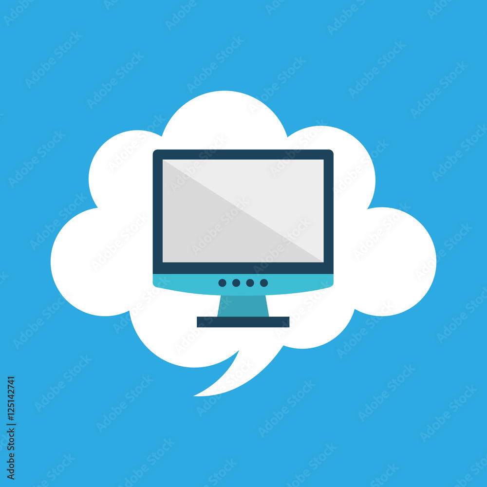 start up business computer cloud graphic isolated vector illustration eps 10 start up business computer cloud graphic isolated vector illustration eps 10