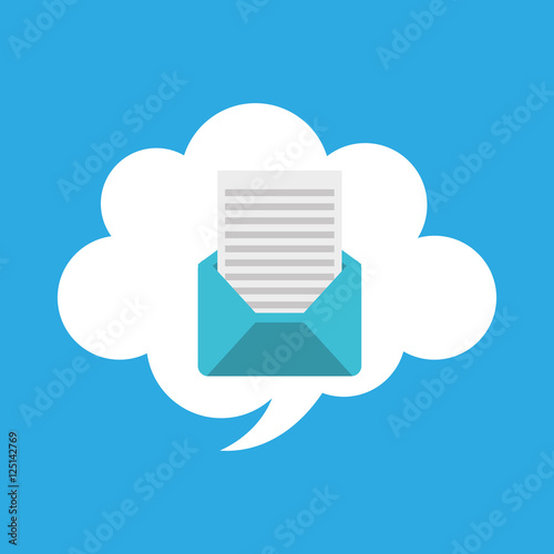 start up business message email graphic isolated vector illustration eps 10