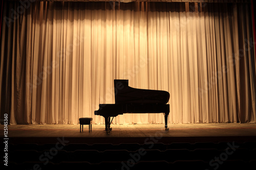Grand piano Fototapet
