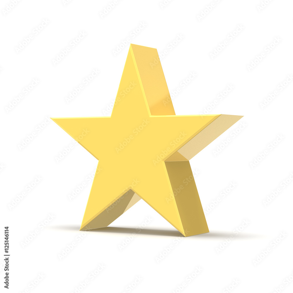 Fototapeta premium Golden Star