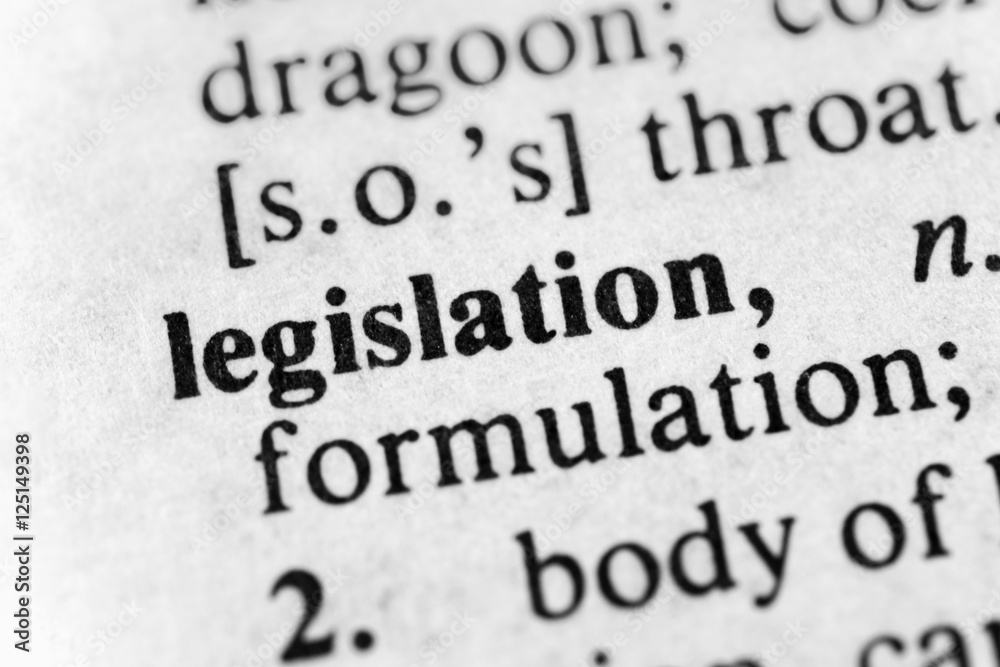 Fototapeta premium Legislation