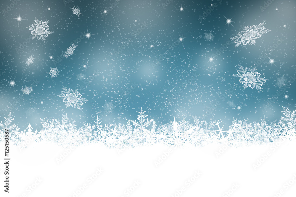 Fototapeta premium Background - Winter