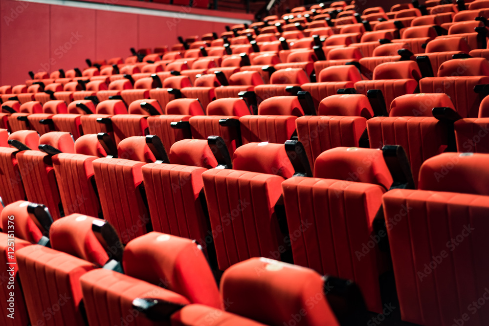 Fototapeta premium Teatr fotele scena sztuka 