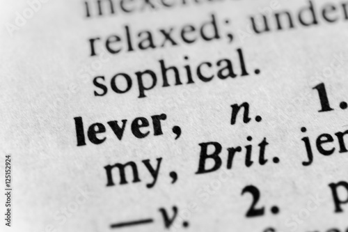 Принти на полотні Lever