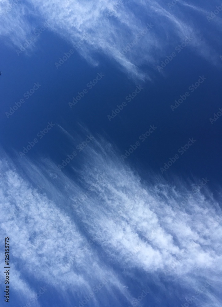 cirrus fibratus clouds in autumn sky cirrus fibratus clouds in autumn sky