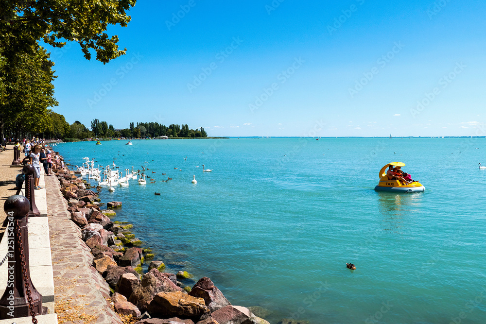 Balaton bei Balatonfüred StockFoto Adobe Stock