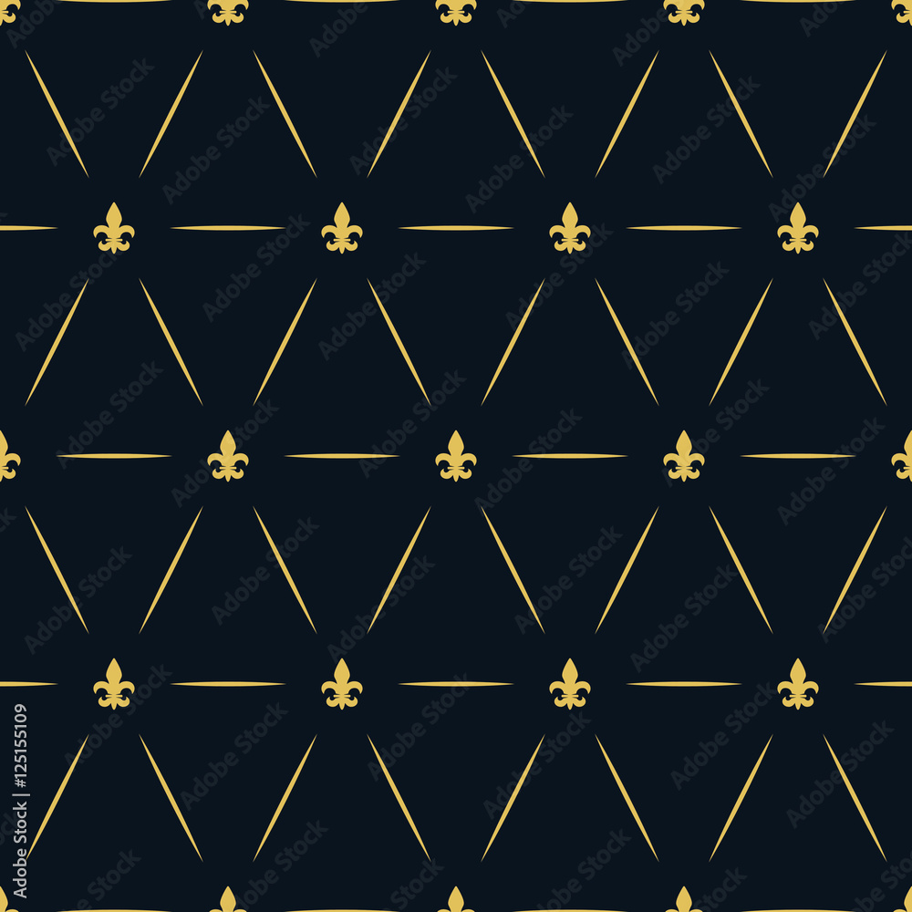 custom made wallpaper toronto digitalLuxury Royal Seamless Repeat Golden Pattern Wallpaper Lys Flower