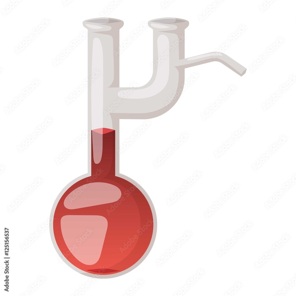 Lab flask vector isoaled Lab flask vector isoaled