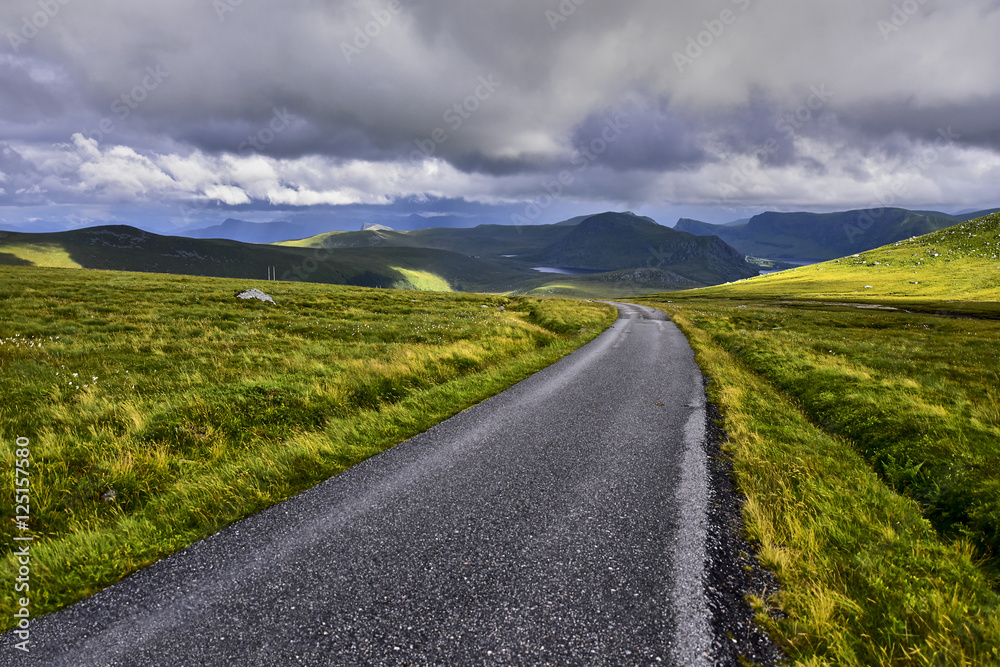 Naklejka premium Beautiful landscape of Norway, Scandinavia