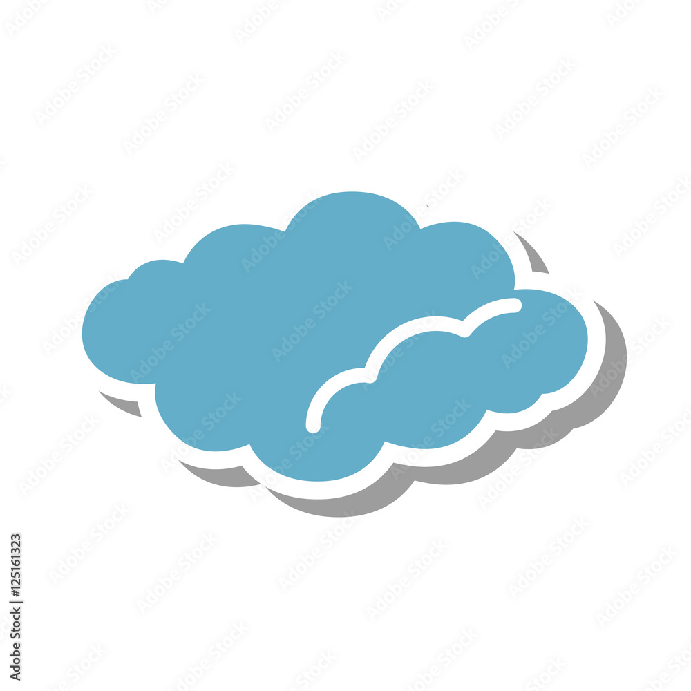 cloud silhouette isolated icon vector illustration design cloud silhouette isolated icon vector illustration design