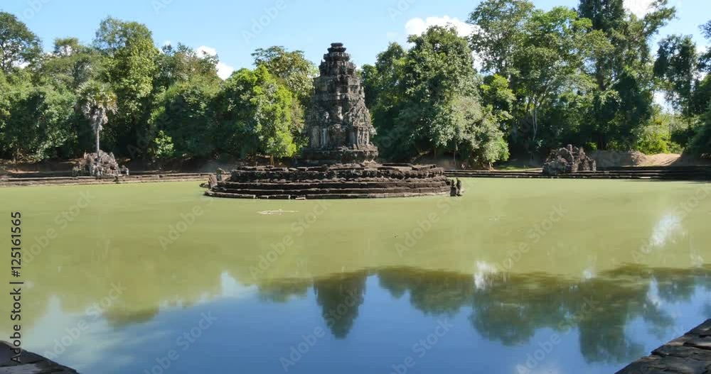 Cambodia Angkor Wat temple ancient ruin complex of Neak Pean Cambodia Angkor Wat temple ancient ruin complex of Neak Pean