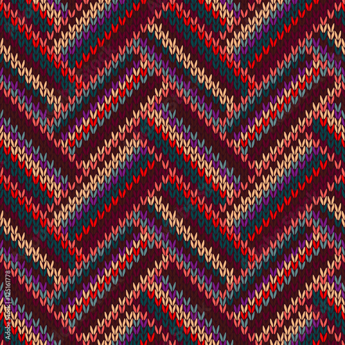 Seamless Knitted Pattern