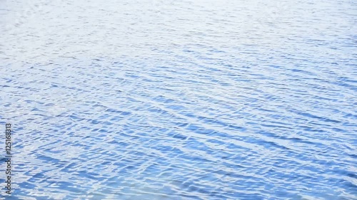 Water moving by wind