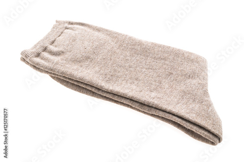 Sock isolated on white