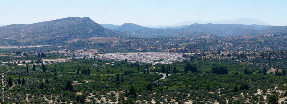 Fototapeta premium panorama Rhodes mount