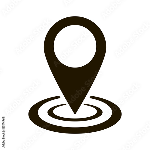 Location icon vector