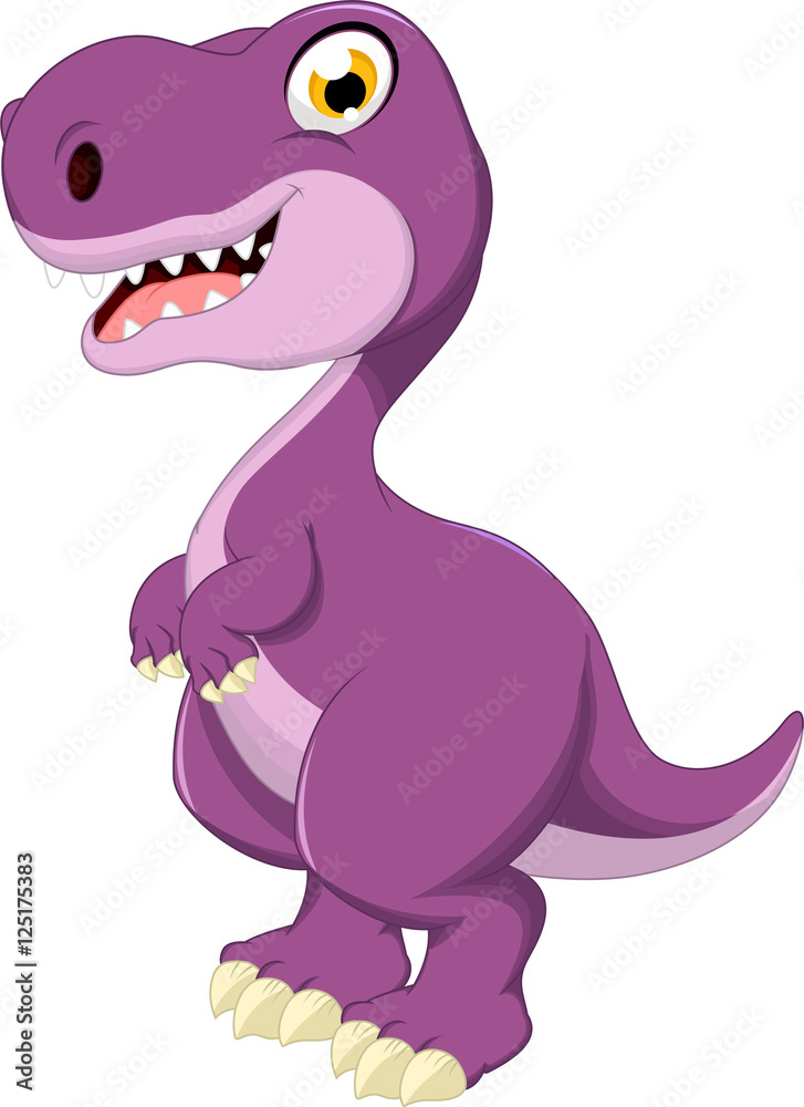 Cute dinosaur cartoon