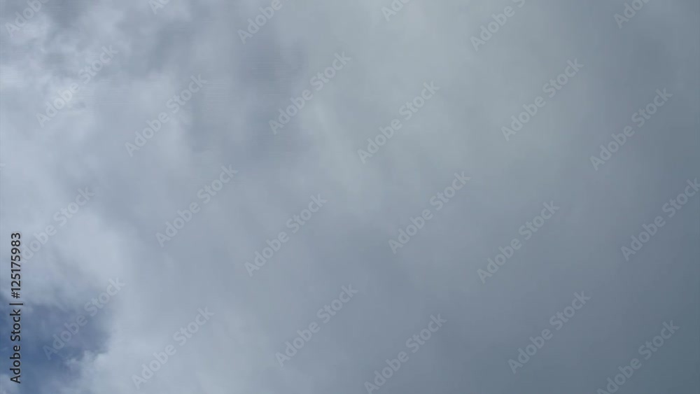 Beautiful time lapse stock footage of clouds passing over blue sky, from day to night. Indian sky video with HD, 1920 x 1020 quality, nature scene.