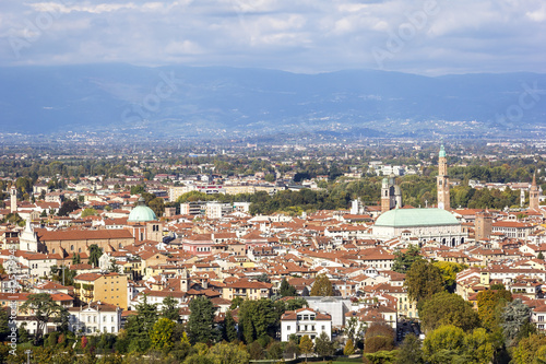 Obraz na płótnie City of Vicenza from Monte Berico w salonie