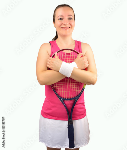 sportperson woman tennis © cunaplus