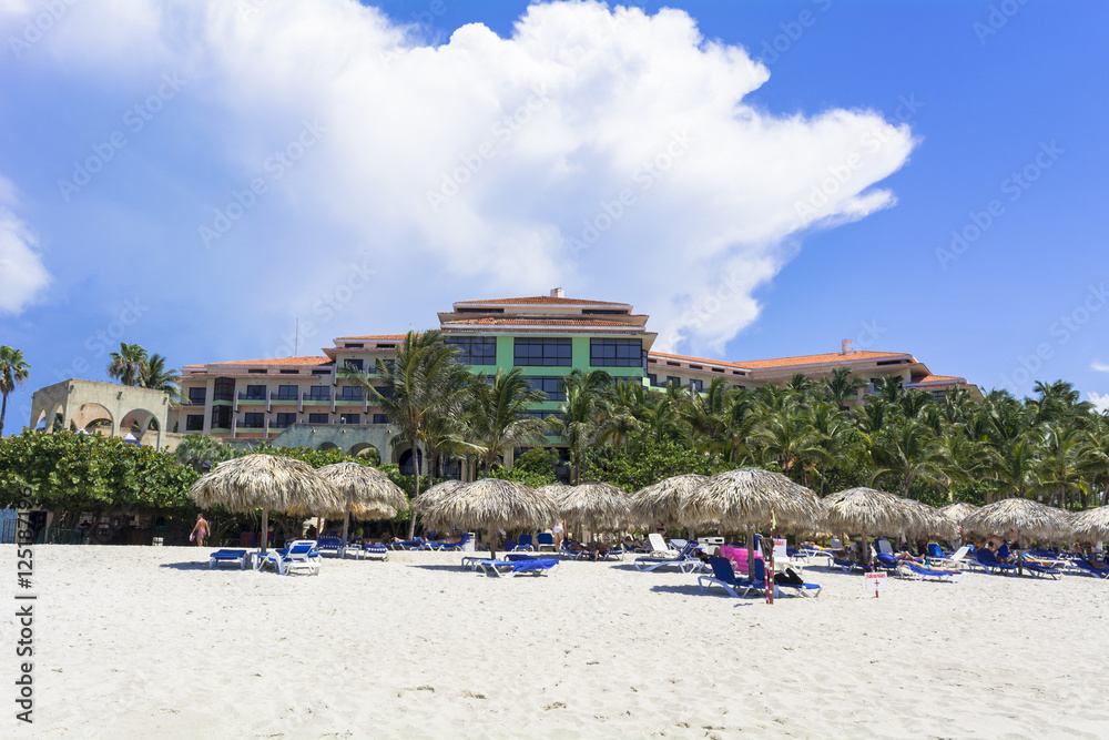 Obraz premium カリブ海のバラデロリゾート