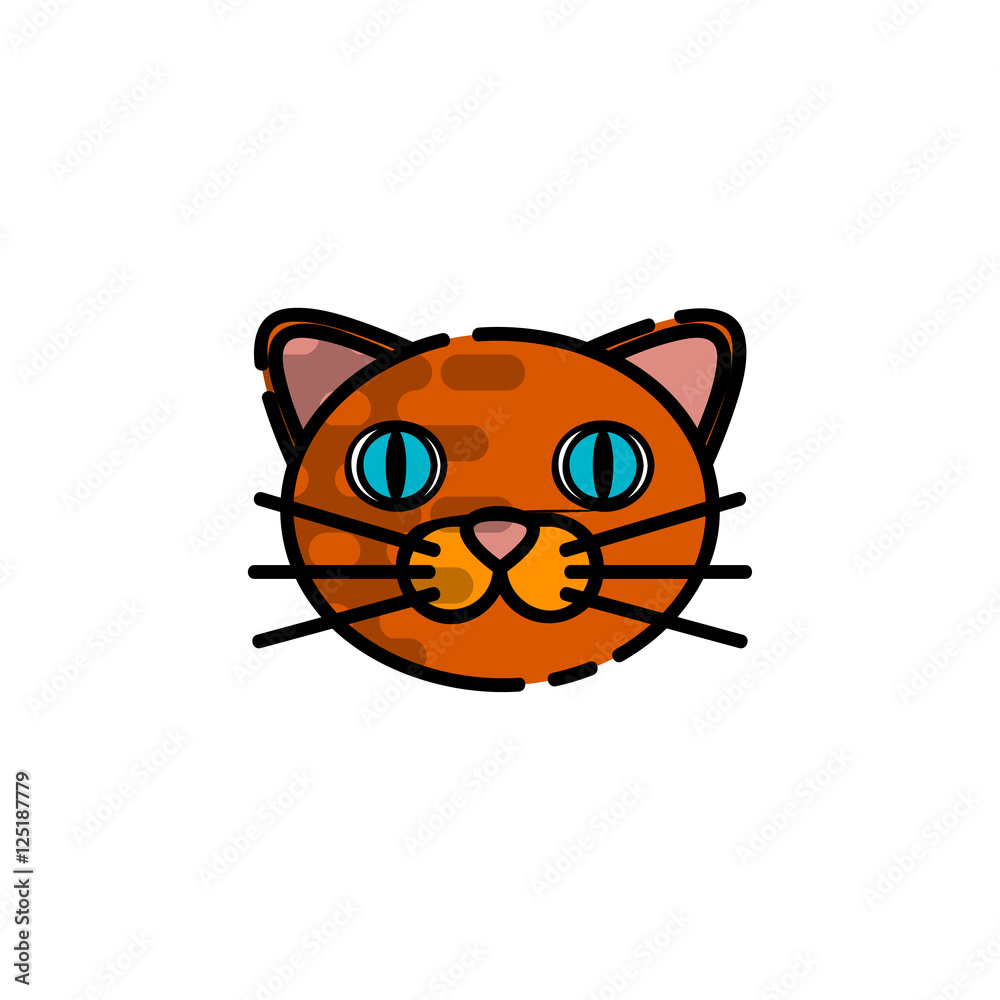 Obraz premium Allergy flat icon