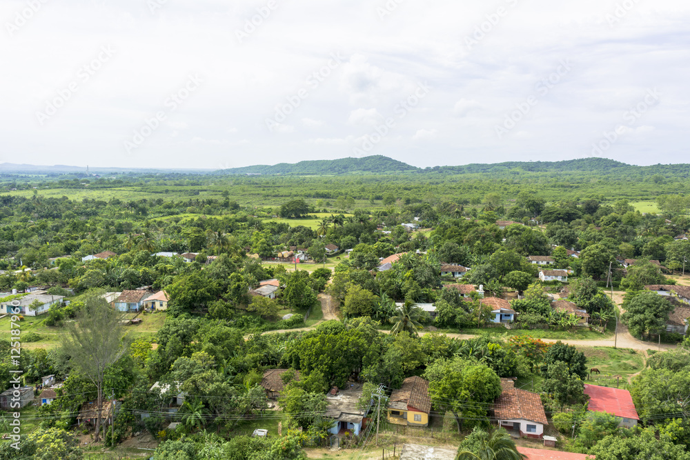 Obraz premium ロス・インヘニオス渓谷への鉄道旅