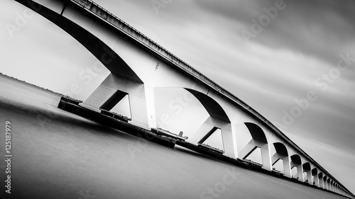 Fototapeta Naklejka Na Ścianę i Meble -  Zeeland bridge