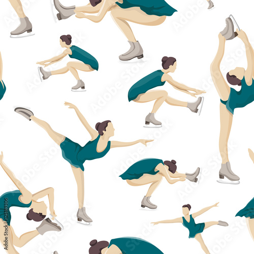 Figure skating set pattern