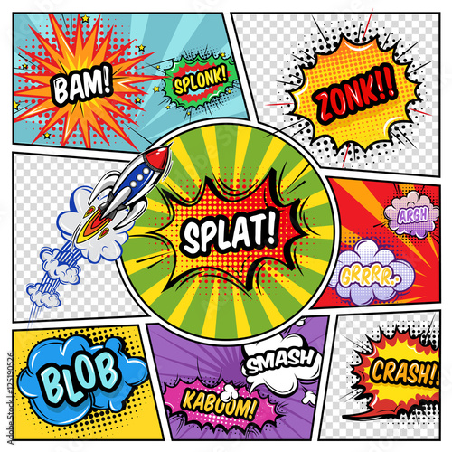 Sound Elements Comic Book