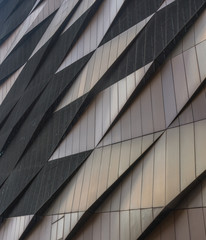 Close-Up Of Modern Office Buildings,Shanghai,China.