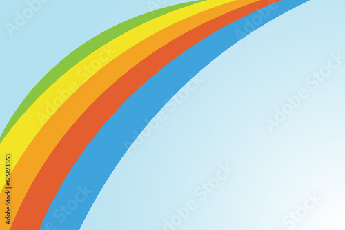 Rainbowed background