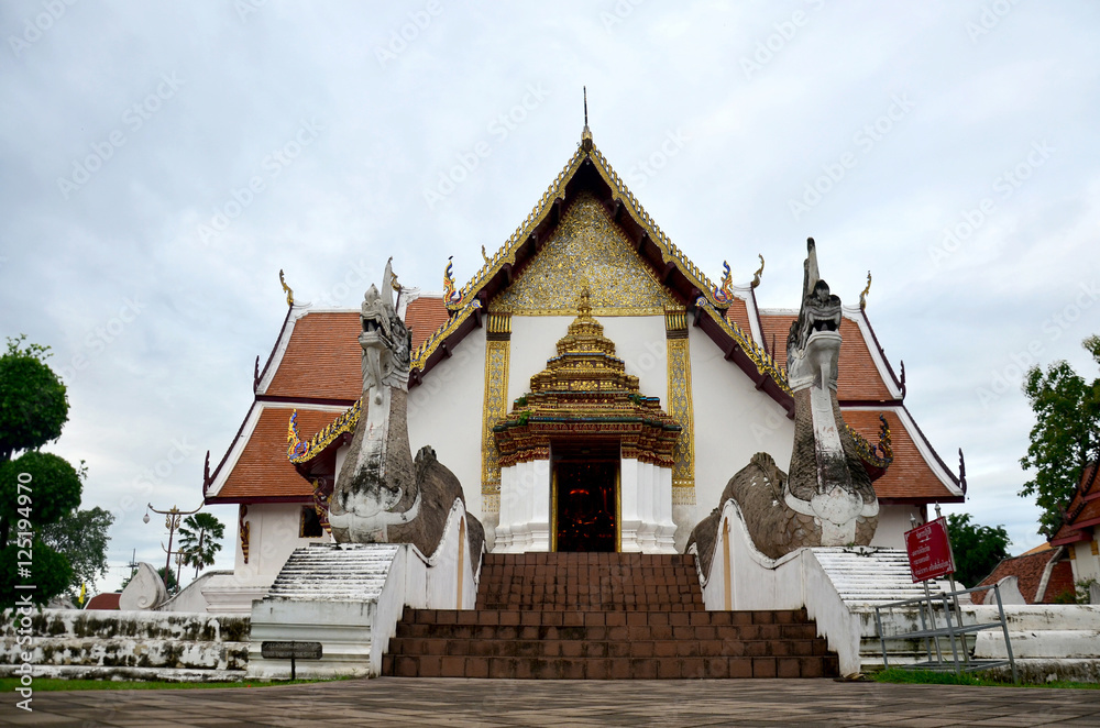Wat Phu Mintr or Phumin Temple in Nan, Thailand
