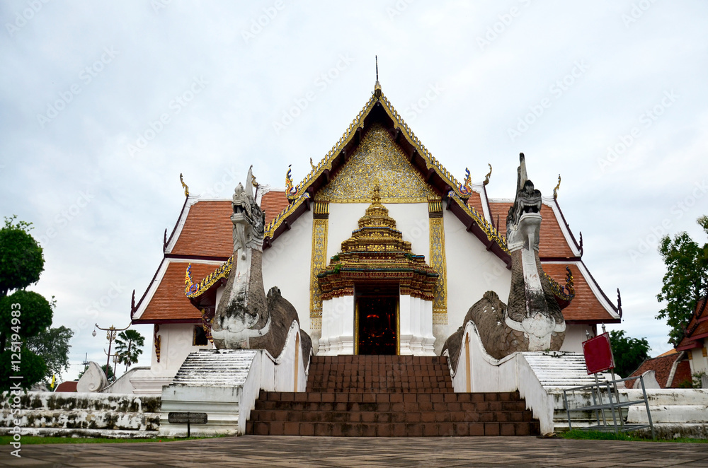 Wat Phu Mintr or Phumin Temple in Nan, Thailand