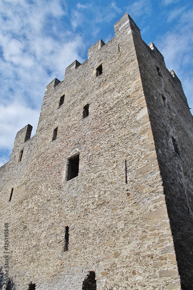 Fassade, Chateau de Tourbillon, Sion, Wallis