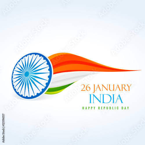 26 january republic day design