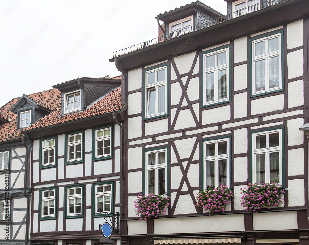 Fototapeta premium Wernigerode und Quedlinburg